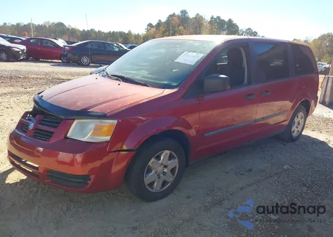 2008 Dodge Grand Caravan Se from USA, damaged, VIN 1D8HN44H88B163735